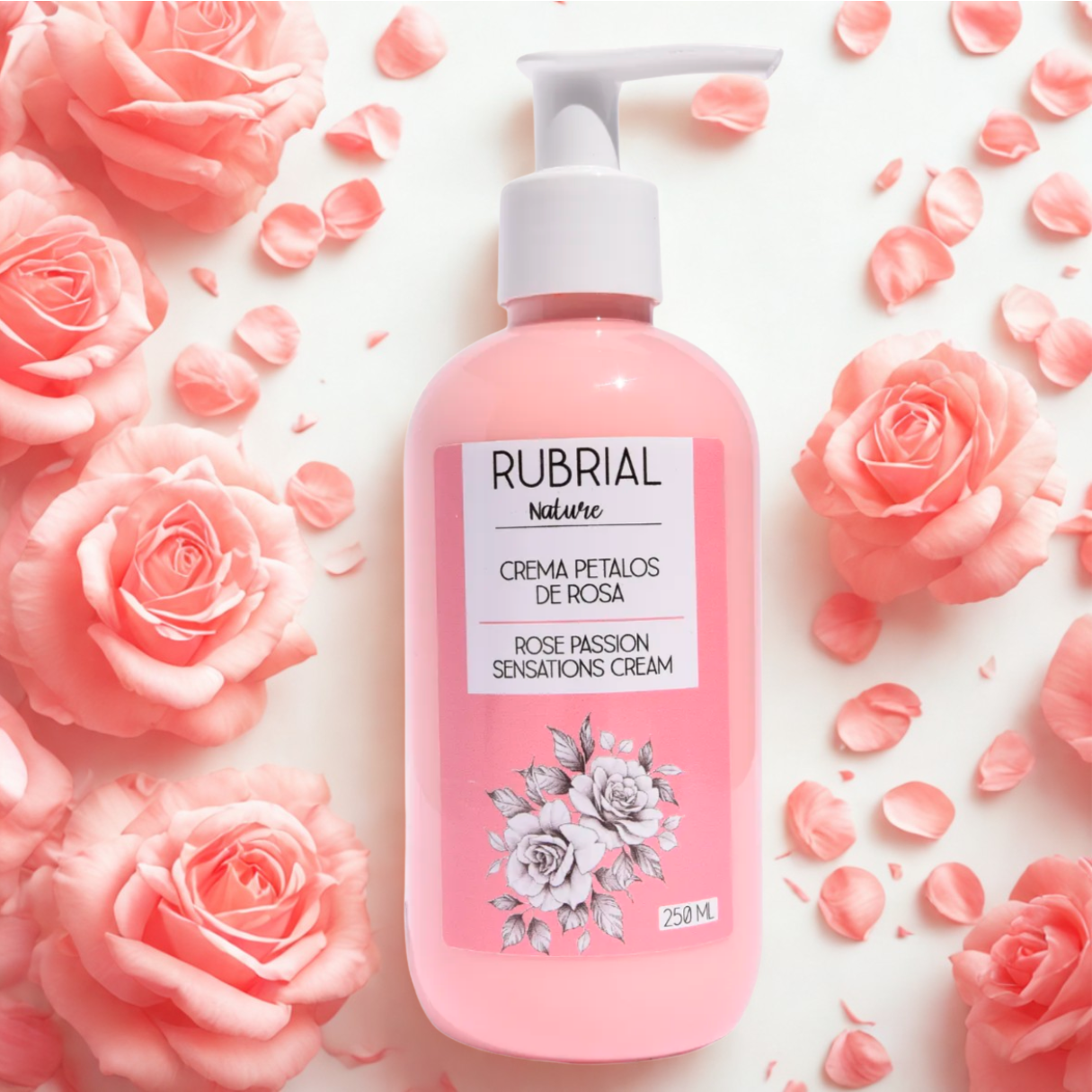 Crema de Rosas 250 ml (8.45 oz)