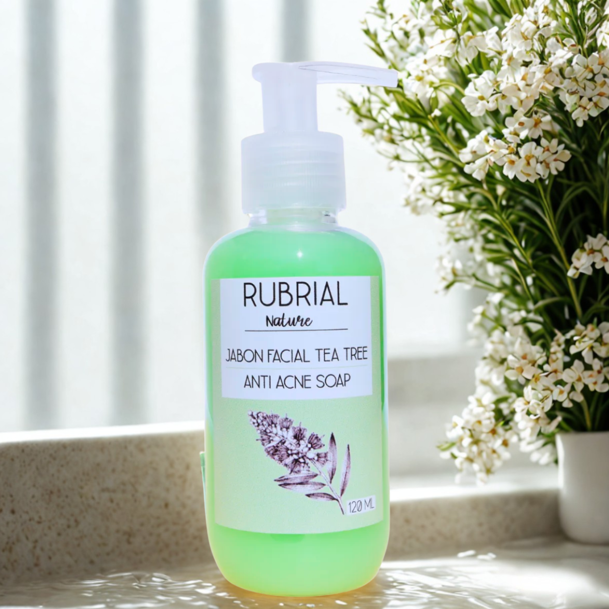 Jabón Shampoo Facial Tea Tree Oil 120 ml (4.0 oz)