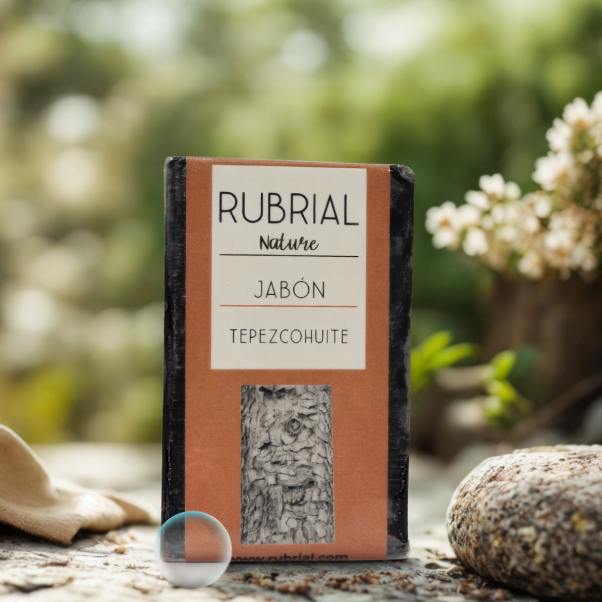 Jabón Deluxe Bicarbonato de Tepezcohuite 100 g (3.5 oz)