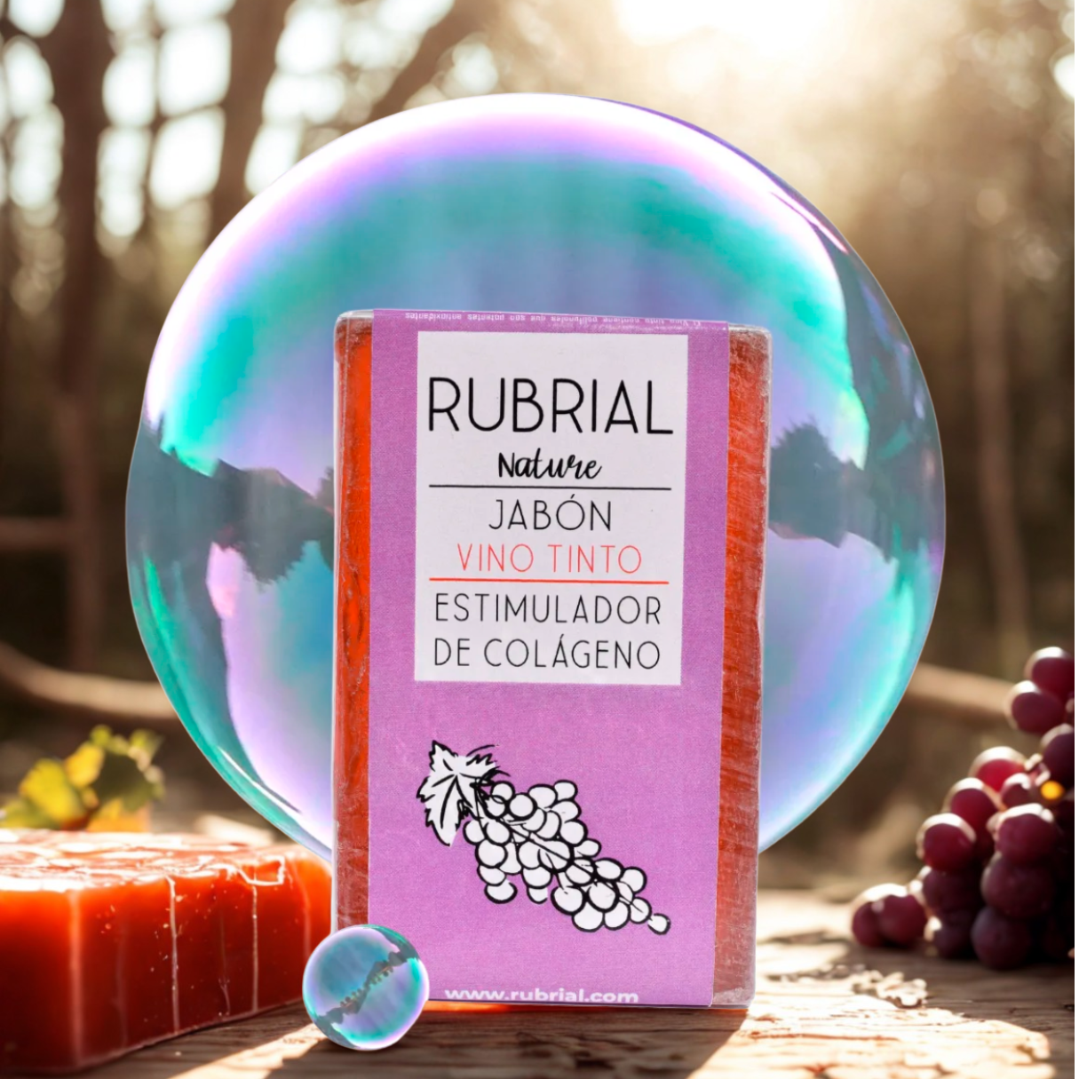 Jabón Vino Tinto 100 g (3.5 oz)