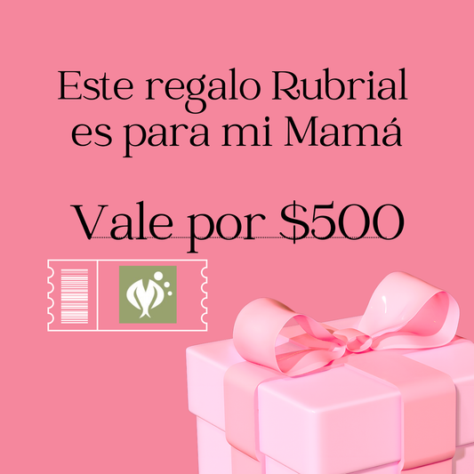 Tarjeta de Regalo Mamá Rubrial