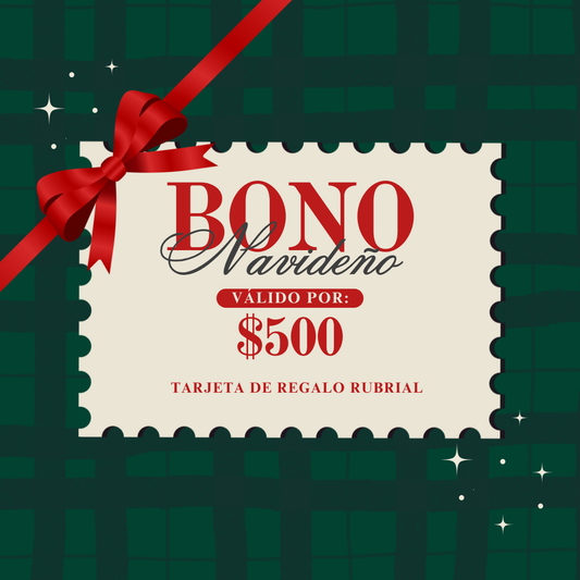 Tarjeta de Regalo Rubrial