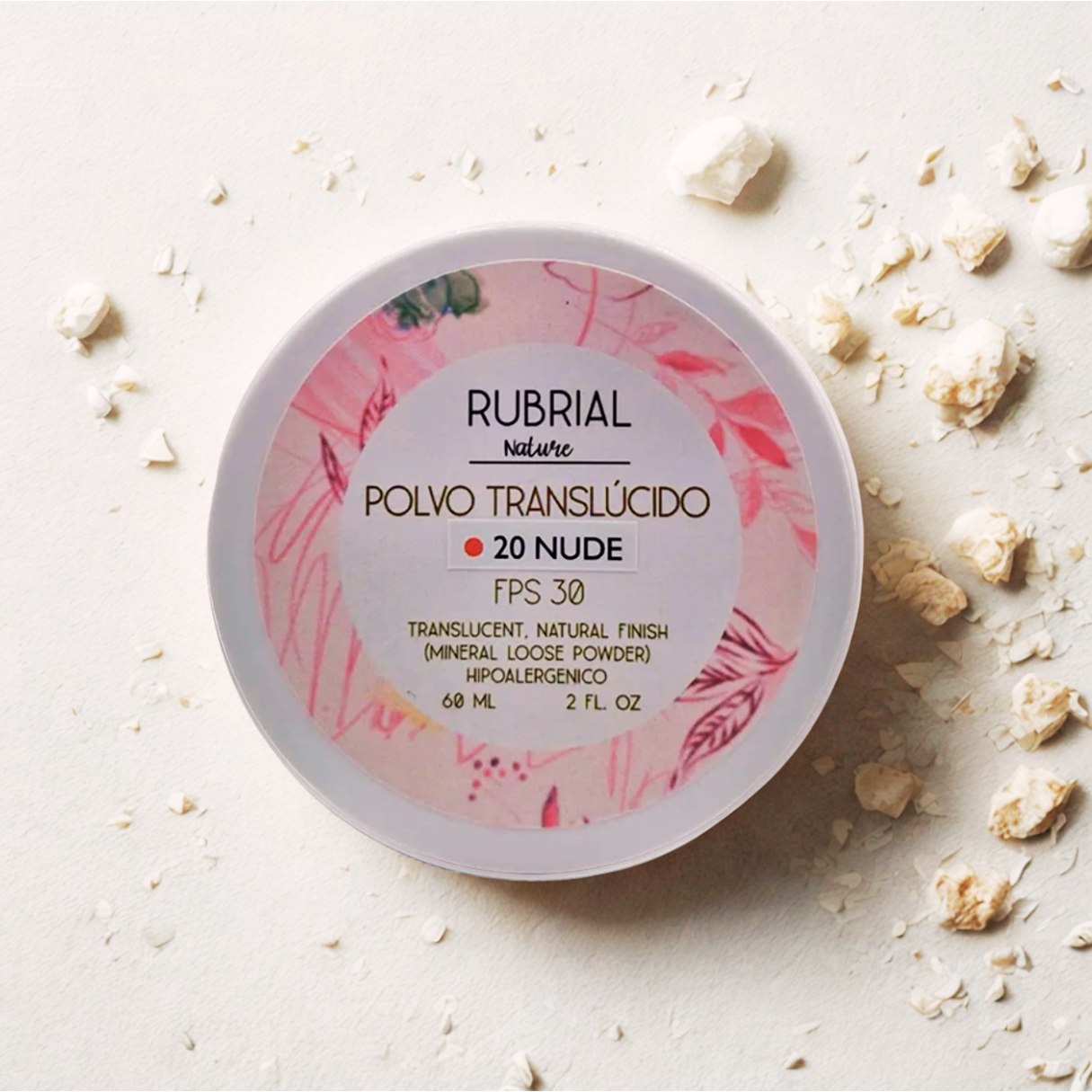 Protector Solar Translucido en Polvo FPS 30 Nude 60 ml (2.03 oz)