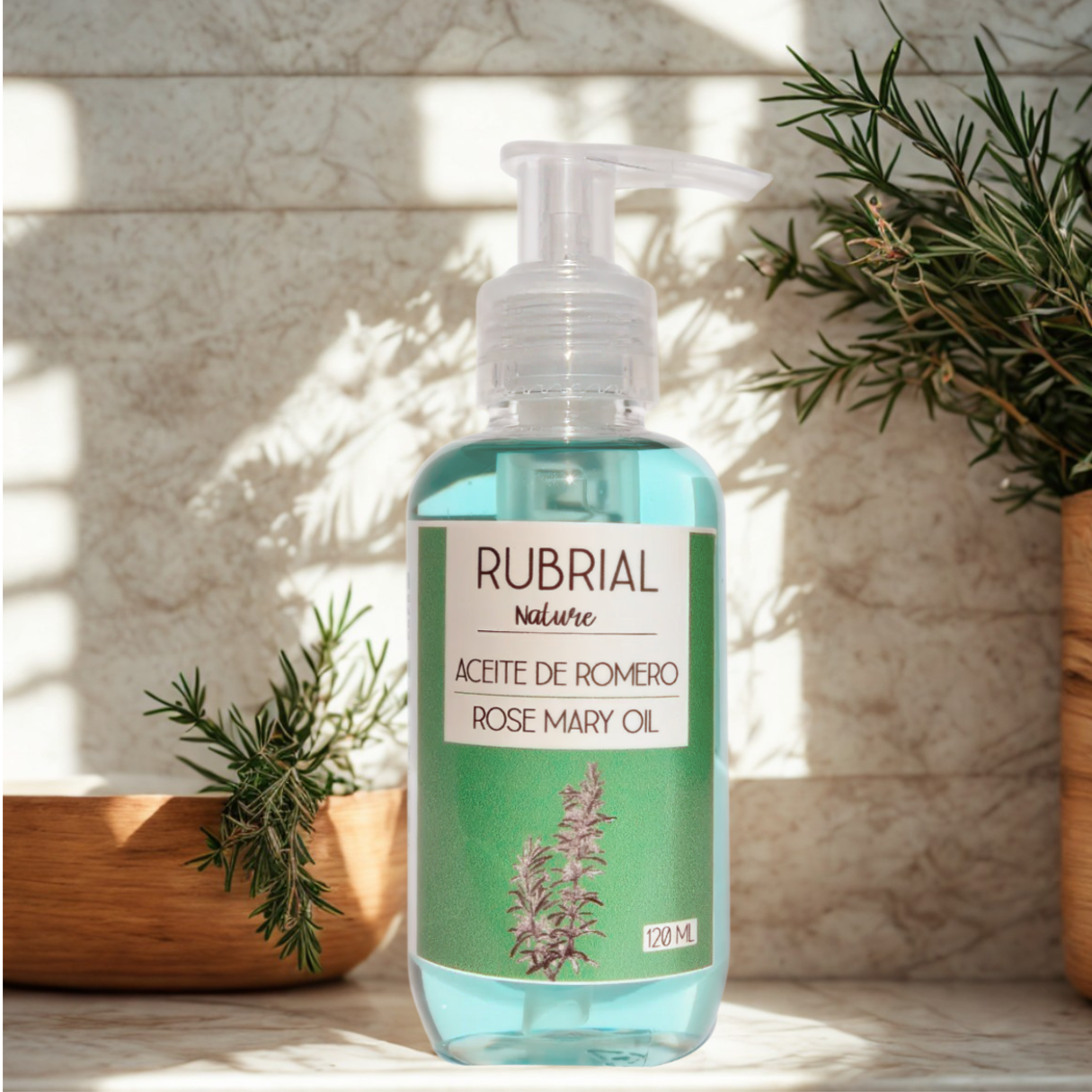 Aceite de Romero para Masajes 120 ML (4.0 oz)