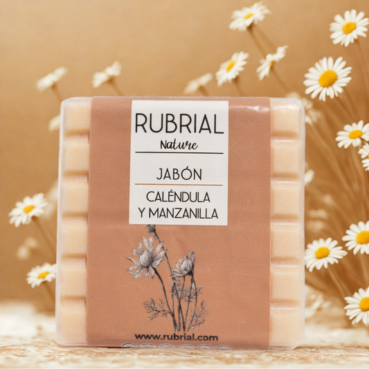 Jabón Deluxe Caléndula y Manzanilla 100 g (3.5 oz)
