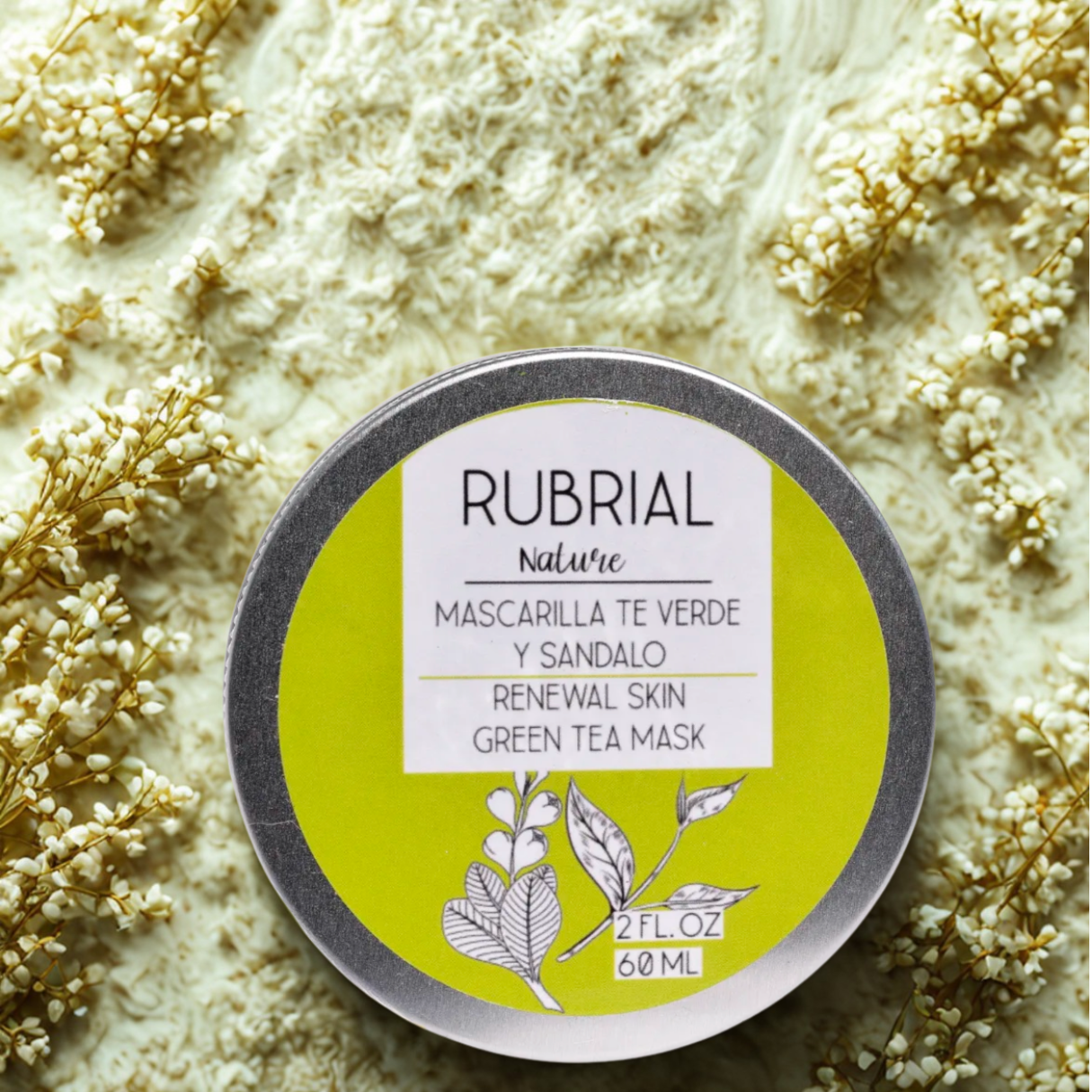 Mascarilla Té Verde y Sandalo 60 g (2.11 oz)