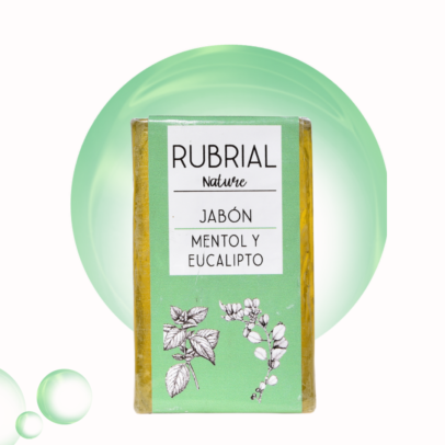 Jabón Mentol y Eucalipto 100 g (3.5 oz)