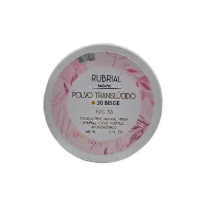 Protector Solar Translucido en Polvo FPS 30 Beige 60 ml (2.03 oz)
